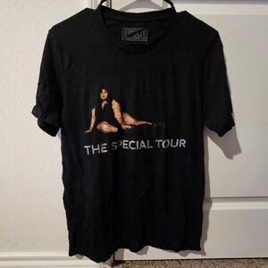 Lizzo The Special Tour Fall 2022 Graphic Print Black Concert T-Shirt